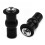 Toilet Seat Hinge Screw Set Black 6 pcs 4
