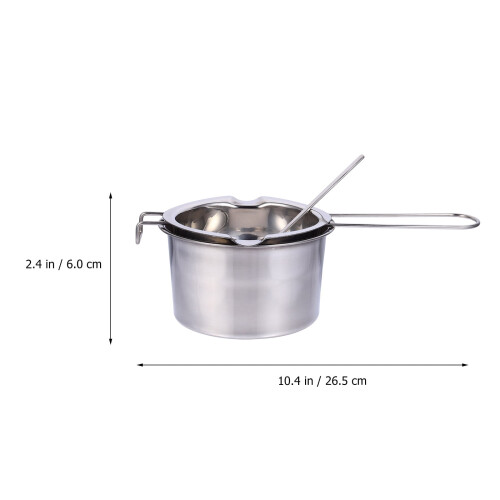 Stainless Steel Cheese Melting Pot 1 Set 1