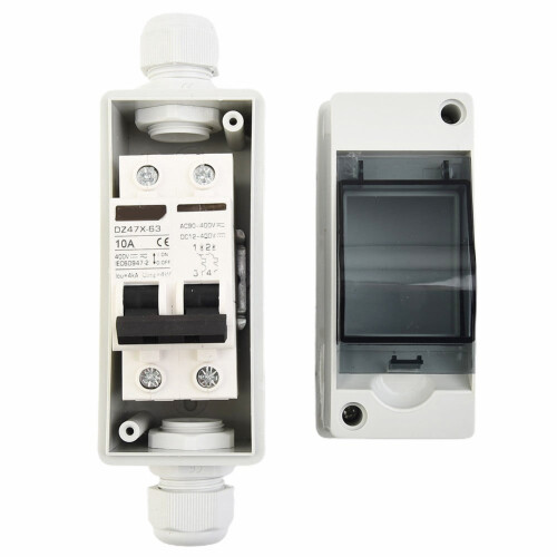 Fotovoltaïsche scheider AC400V10A Waterdicht 2