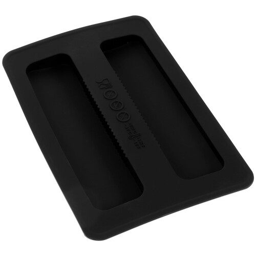 Couvercle de grille-pain en silicone noir 2 tranches 2