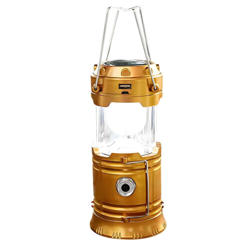 USB-Solar-wiederaufladbare LED-Zeltleuchte (1 Stück) 1