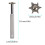 Feiona alloy golf club sharpener head for wedges 7