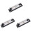 3X CAT6 8  Patch Panel Rack Network 6.89 Inch 1U Rack Mount with RJ45 Socket for Household Distribution Frame 1