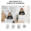 Psykedeliska Naturhanddukar Korall Sammet 2-pack 3
