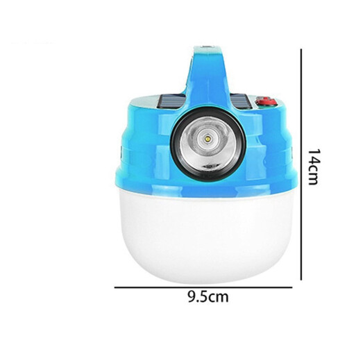 Kayannuo Solar-Campinglampe, USB-aufladbar, 6 Modi, IP65 2