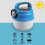 Kayannuo Solar-Campinglampe, USB-aufladbar, 6 Modi, IP65 5