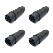 4X Typ 2 Till GBT EV-Laddaradapter IEC 62196 Till GB Kina Standard EV Charger Converter Adapter 16A 32A för EVSE-Laddning