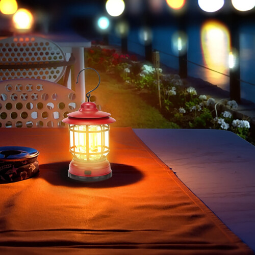 Valentinstag Campingzeltlampe Retro Multifunktional1 2