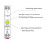 Interruptor inteligente Mosiee Zigbee 220V 1P40A 6