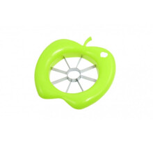 Apple Slicer 6 Slices Green Fruit Cutter for Apple, Pear etc Kitchen Tool Quick Even Cuts Core Remover Easy Clean Household Fruit Slicer