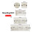 Κουτί υποδοχής διακόπτη φωτός 1Gang80x80x50mm Ευρωπαϊκό πρότυπο 2