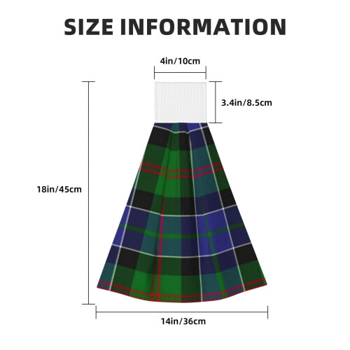 Paterson Tartan Handdukar Korall Sammet 2-pack 1