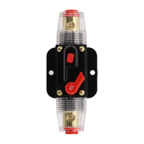 30A nulstillelig inline-afbryder 12-24V 1