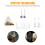 Sugar Bag Storage Box Tea Bag Holder1Pack 3