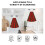Χειροπετσέτες Maxwell Tartan Coral Velvet με θηλιά Velcro 3