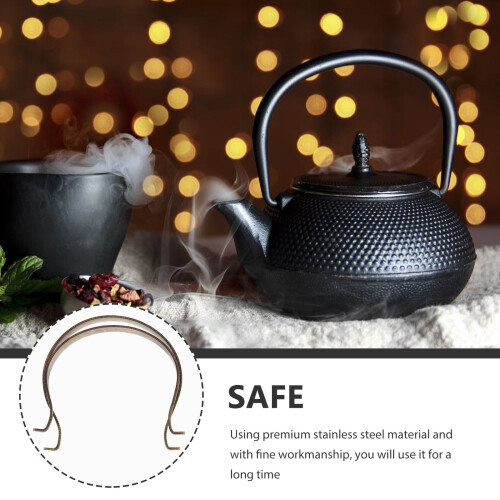 Teapot Handle Kettle Supply Chinese -resistant Grip Unique Accessories 1