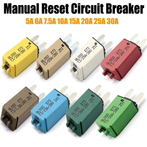 Mini-sikringsbladsikring 5-30A 12V 24V 1