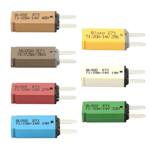 Mini-sikringsbladsikring 5-30A 12V 24V 2