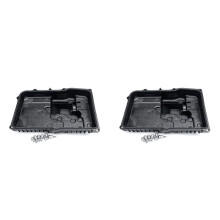 2X 04752951AA Transmission Oil Pan for Cherokee 2014-2023 Pacifica 500L 2017-2019 V6 3.6L 68343342AA