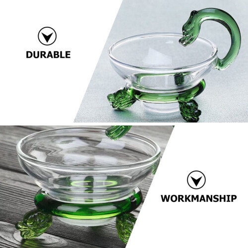 Tea Strainer Glass Infuser for Loose Leaf Green Tea 2
