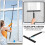 Telescopic Shower Squeegee for Windows, Glass Doors, and Bathroom Mirrors 5