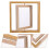 Square rotating photo frame desktop holder 6