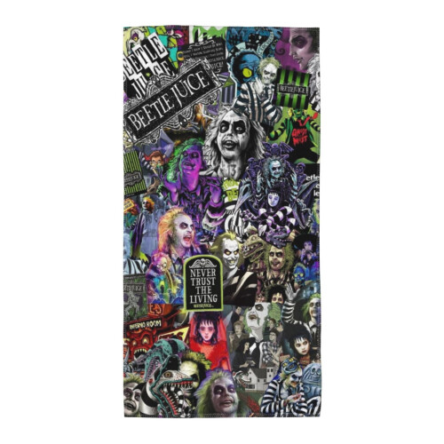 Toalhas de mão absorventes Ghostface para banheiro, pacote com 2 unidades. 1