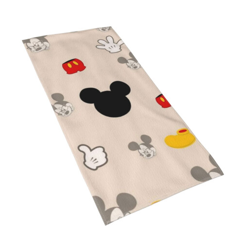 Mickey Mouse hand towels bathroom absorbent12x24inches 2