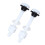 Toilet Seat Tapping Bolts Fixing Kit 4 pcs 7