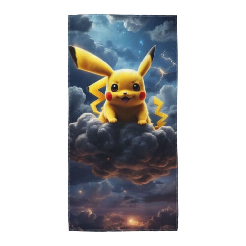 Pokémon håndklær absorberende for badet for voksne og barn 1