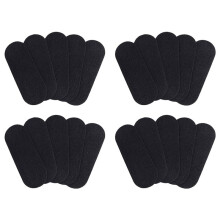 20 Stuks Plafondventilatorfilters, Actieve Kokoskoolfilterfilters voor Plafondventilatorbladen Elimineren Geuren, Stof Ovaal