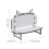 Sublimation Blank Chair Ornament 1 Piece 2