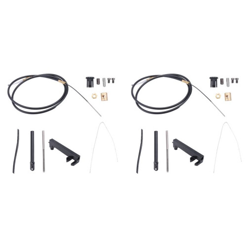 2 Set Lower Shift Cable Kit 865436A02 Replacement Spare Part for  Alpha Gen One & Two 1 2 R MR MC