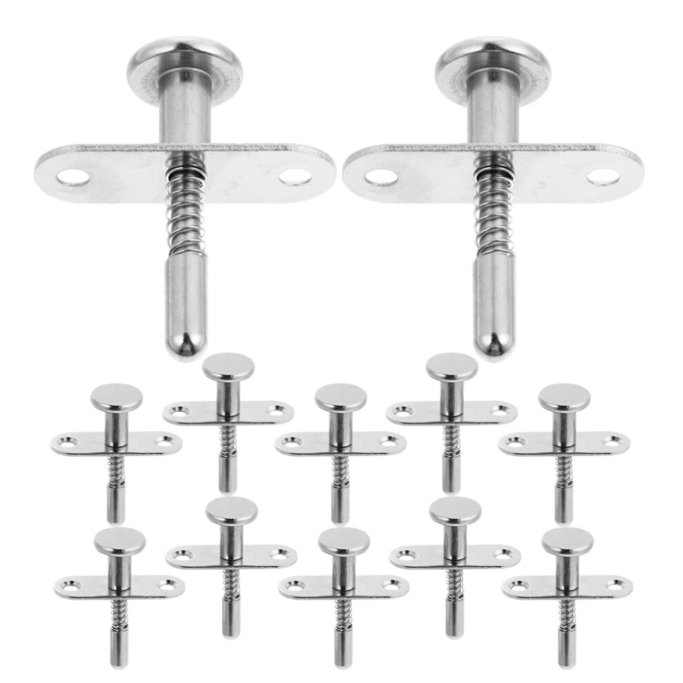 Crib Box Spring Fastening Fittings Iron Latch Bolt Screw 12 928028847370