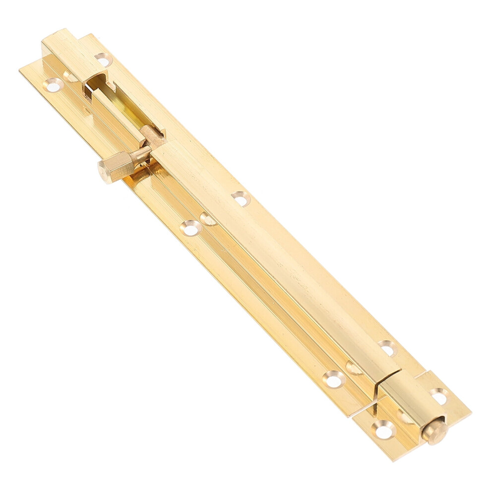 Door Safety Latch Sliding Barrel Bolt Copper Vintage Heavy 928028848384