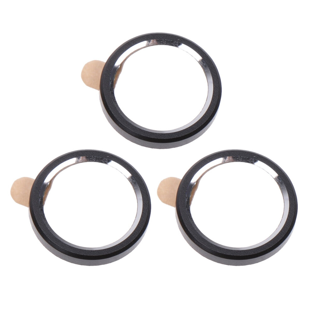 Metal Camera Lens Protector Ring For Iphone Xr 3 Pcs Black 928028851117