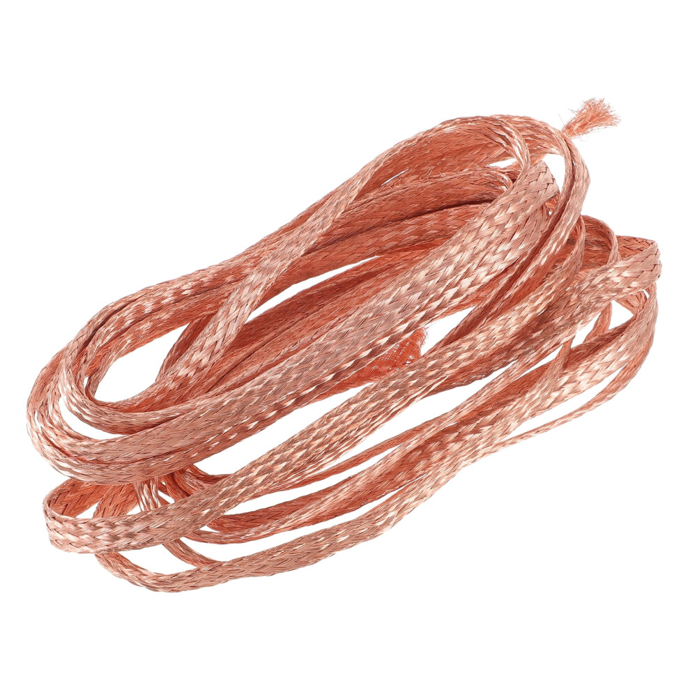 Ground Lead Cable Copper Braided Wire Strap 10 Ft 928028859519
