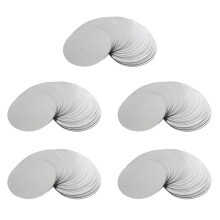 1000 Pcs 3 Inch Silver Wine Pourer Discs Drip-Proof Drip Pouring Pour Spout Pour Wine Thin Slice