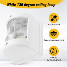2X Łódź 12V Światło Rufowe Światła Nawigacyjne Marine LED Światło Łodzi Lampa Żeglarska Wodoodporne Światło Nawigacyjne Jacht Łódź