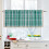 Plaid Blackout Curtain Valance Green 59x18 in 1 Panel 3