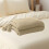 Knitted Throw Blanket with Tassels Soft Cozy Lightweight 6