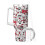 Hello Kitty Εξατομικευμένο Ποτήρι 40oz με Λαβή & Καλαμάκι - Κούπα καφέ ταξιδιού από 2