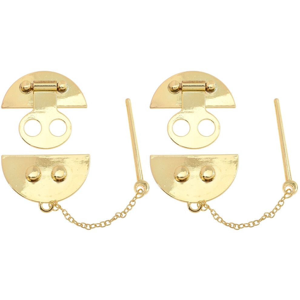 Bolts Jewelry Box Cabinet Lock Latch Zinc Alloy 2 Pcs 928028848223