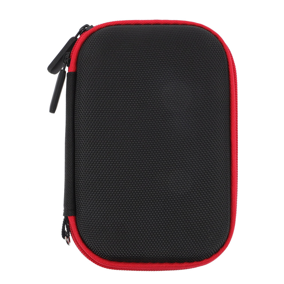 Nylon Headphone Storage Case With Zipper Black 928028858390