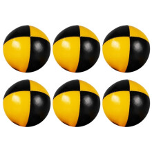 6X PU Hand Throwing Elastic Soft Rubber High-End Magic Juggling Acrobatics Props Hand Throwing ,A