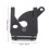 Self-Locking Gate Lock for Fence Shed 3