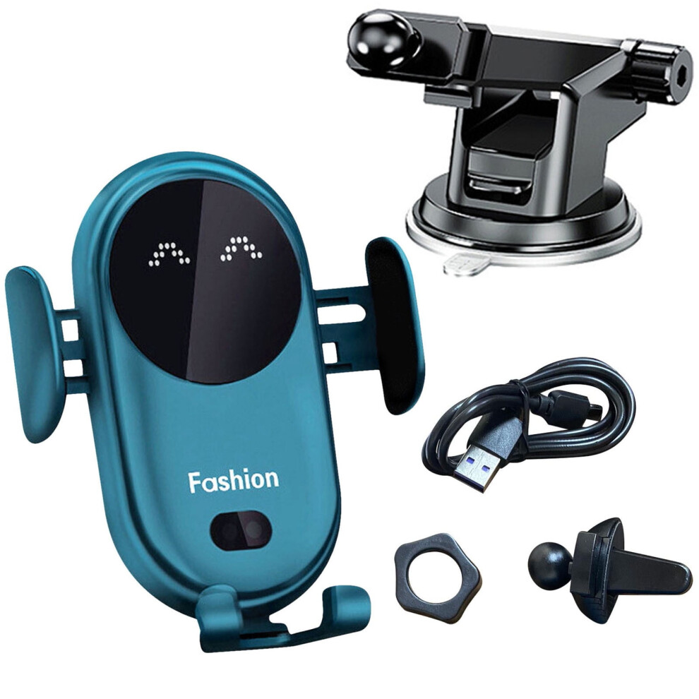 Wireless Car Charger Phone Holder With Infrared Sensor 975221772862