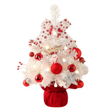 Christmas ornament red white rotating box 1 piece