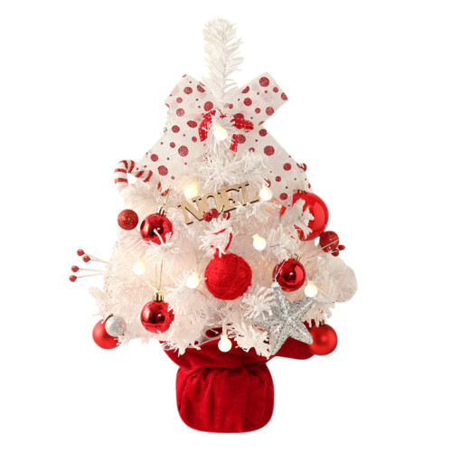 Christmas ornament red white rotating box 1 piece