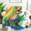 Couverture dinosaure en polaire douce 203 x 152 cm 1